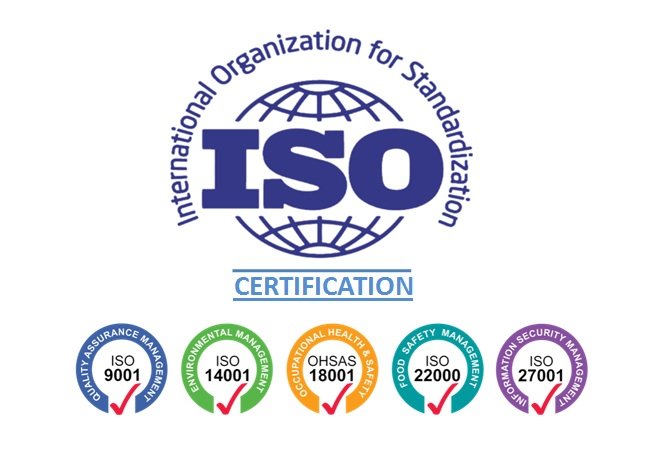 ISO Certificate consultants in Kuwait for ISO 9001 ISO 14001 ISO 45001 ISO 17025 ISO 27001 ISO 22000 HACCP SA 8000 certification.
